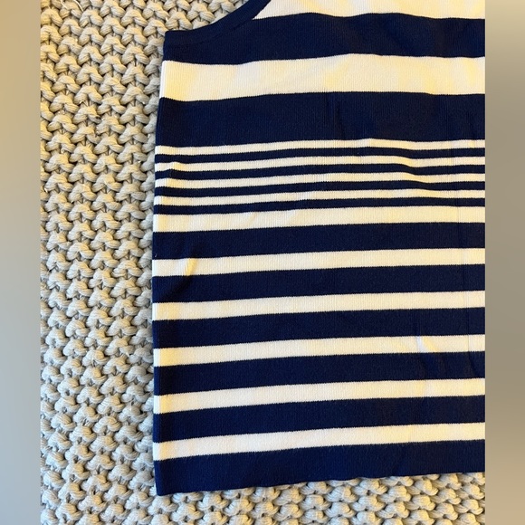 NWT Anthropologie Maeve Striped Racerback Sweater Tank - Picture 6 of 10